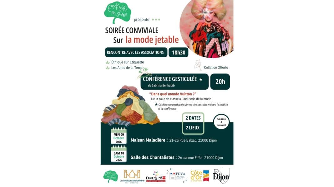 Asso en scène présente la soirée la mode jetable